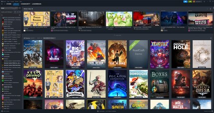 Steam propose le plus grand nombre de jeux.