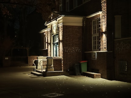 De telefotocamera levert goede beelden in de nachtmodus.