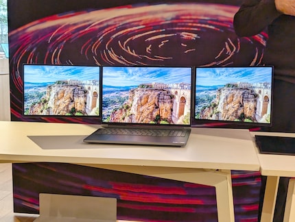 Al posto di uno schermo, puoi usarne tre per il multitasking.