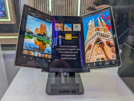 Doppel-Falt-Display-Konzept Flex G von Samsung Display.