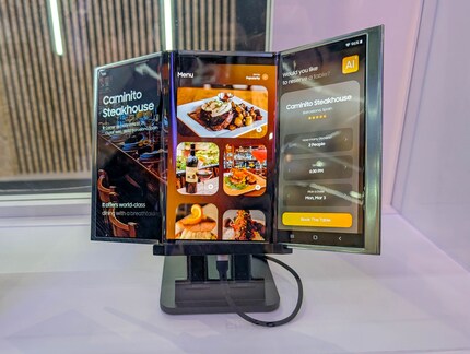 Doppel-Falt-Display-Konzept Flex S von Samsung Display.