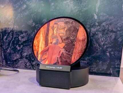 Display müssen nicht eckig sein.