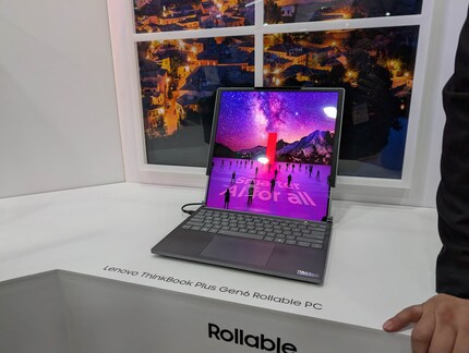 Lenovo nutzt im ThinkBook Plus Gen 6 Rollable ein Display von Samsung.