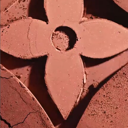 Will this be eyeshadow? Louis Vuitton is giving little away for now.