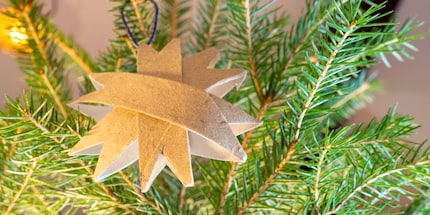 Une décoration de Noël en 2 minutes top chrono. 