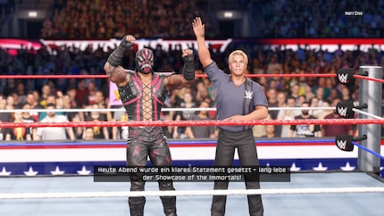 J'ai pu gagner mon match à Wrestlemania et ainsi clore mon histoire.