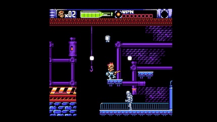 Il y a bien une barre de vie, mais le jeu est loin d’être facile.