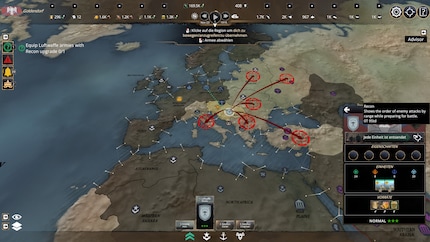 Les unités aériennes ont un rayon d’action légèrement plus grand.