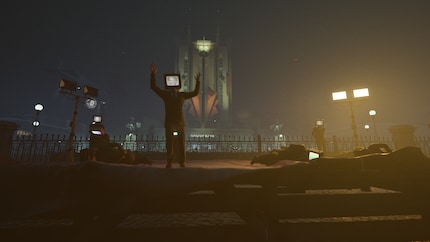 Those people lying on the ground have just been shot in the head.