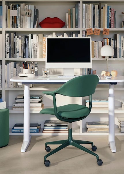 L’assise se règle indépendamment du dossier et s’adapte aux habitudes de l’utilisateur.