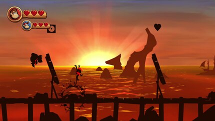 The classic platformer shines in HD splendour.