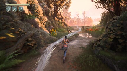 If I lose my bearings, a magical thread shows me the way to my destination.