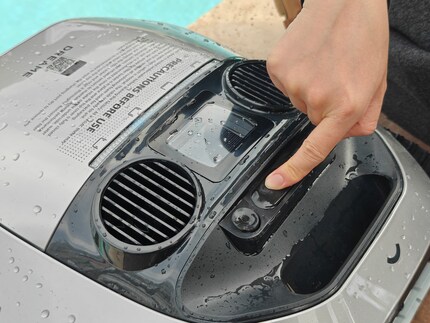 Usa il pulsante per specificare dove Dreame Z1 deve pulire.