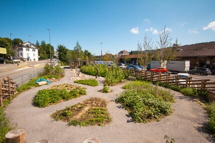 Mit dem Mandalabeet behält Kathrin den Überblick über die Fruchtfolge.