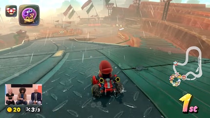 Regenwetter sieht gut aus, beeinflusst aber wohl nicht das Rennen.