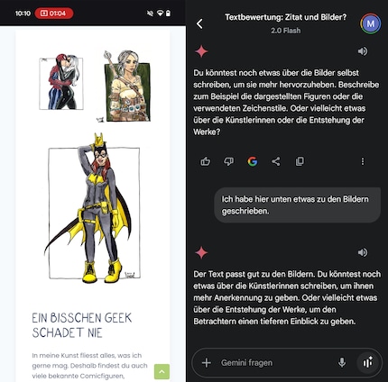 Il me manque encore quelque chose dans cette partie de mon site, Gemini me donne des idées à ce sujet.