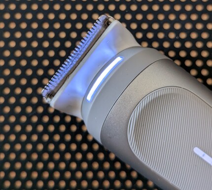 The attachment for trimming. It looks harmless, but it isn’t.