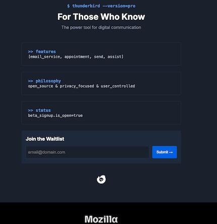 Il sito web è già online per coloro che sono interessati