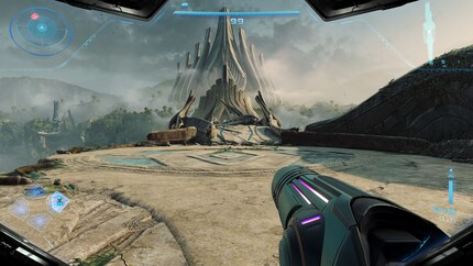 Metroid Prime 4 is one of the games that makes use of 4K output – but only at 60 fps. Alternatively, I can play the game in 1080p and 120 fps.
