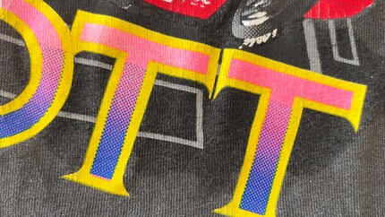 After: De afdruk houdt weer bij elkaar - voor een kort moment.