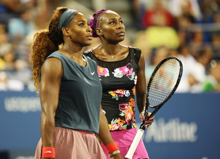 Tuned for success by their father at an early age: Serena and Venus Williams.