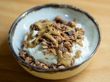 I love the sunflower seed cream as an addition to muesli.