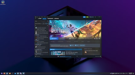Grazie a Steam, dopo l'installazione sono già equipaggiato in modo ottimale per il gaming.
