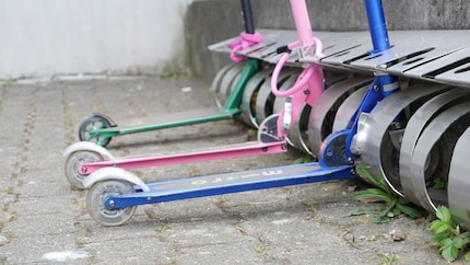 If you don't have a lock here, you'll be walking home sooner or later.