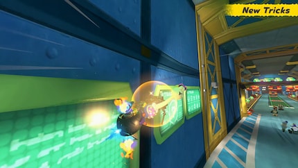 I salti verso il muro ti permettono di prendere delle scorciatoie.