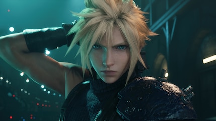 Cloud Strife - een game-icoon.