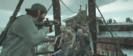 Zulke enorme hordes zombies vind je alleen in «Days Gone».