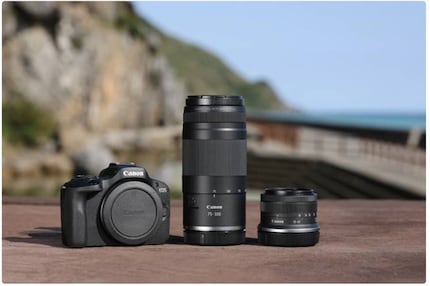 Le Canon RF 75-300 mm F4-5.6 sera également disponible à l'achat en kits.