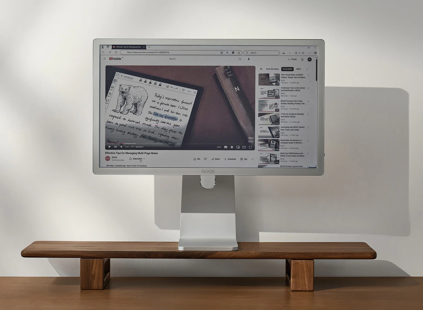 4096 colori: Il Boox Mira Pro è un monitor e-ink colorato - Galaxus