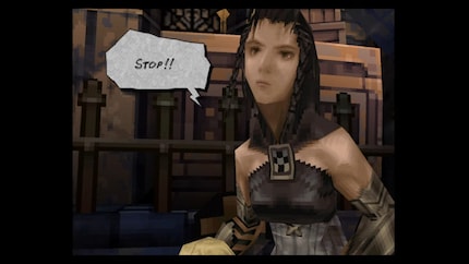 Characters with facial expressions are rare on PS1.