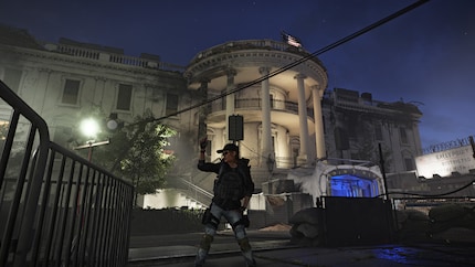 I didn’t break the White House; it was already like that!