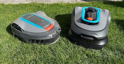 The old (left) and new (right) models side by side