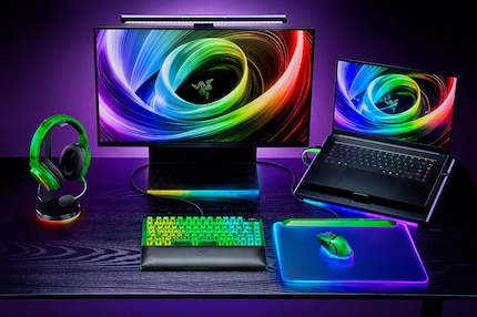«Phantom» devices next to other Razer equipment.
