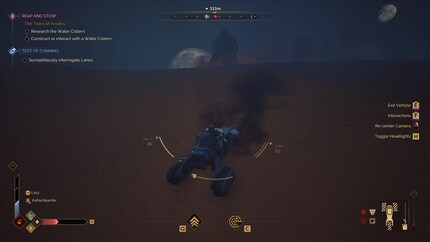 Hat ein Sandwurm erst einmal die Verfolgung aufgenommen, bleiben nur Sekunden, um sich in Sicherheit zu bringen.