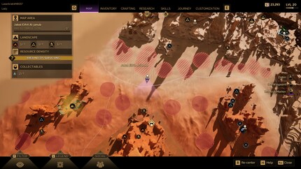 Die Karte lässt erahnen, wie gross die Welt ist.