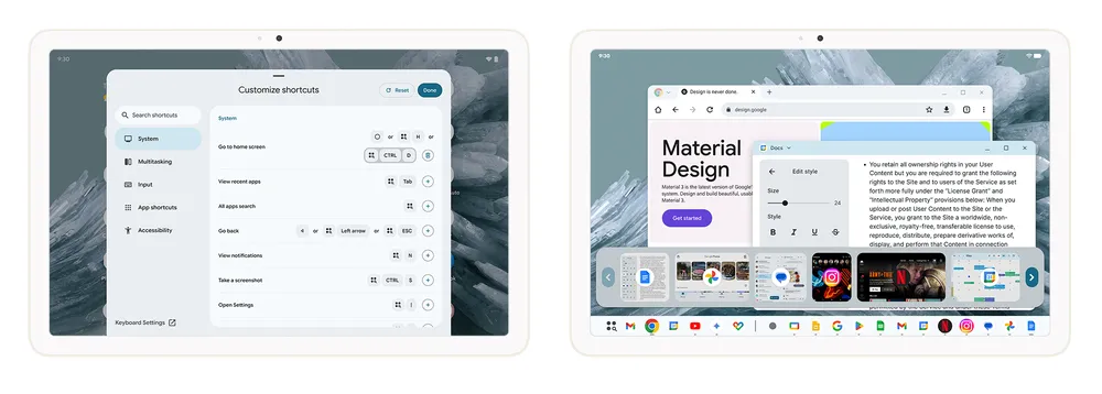 The new design and the adaptations for tablets are still a long time coming.