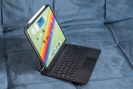 Die Dux Ducis mit etwas zu steilem Aufstellwinkel.