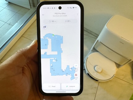 Le robot a parfaitement scanné l'appartement - et ce en un temps record.