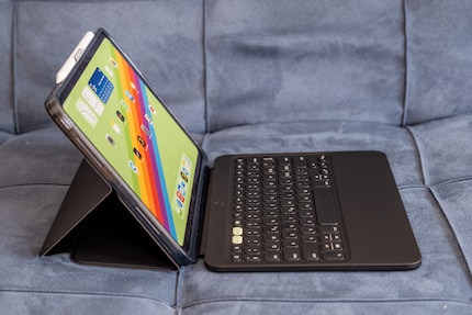 Das Faltprinzip der Pro Keys 2 ist gewöhnungsbedürftig.