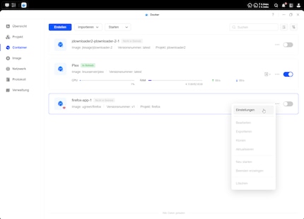 Docker è il motivo per cui il SO del NAS mi soddisfa pienamente, nonostante le poche app native disponibili.