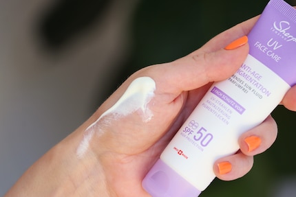 50 Milliliter Sonnenschutz, EcoSun-Pass-zertifiziert, vegan und tierversuchsfrei.