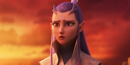 Ne Zha se lie d'amitié avec Ao Bing, le fils du roi des dragons, dans le premier film, alors qu'ils devraient être ennemis.