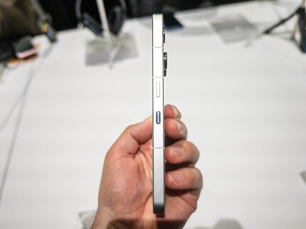 The Essential button is located under the power button.