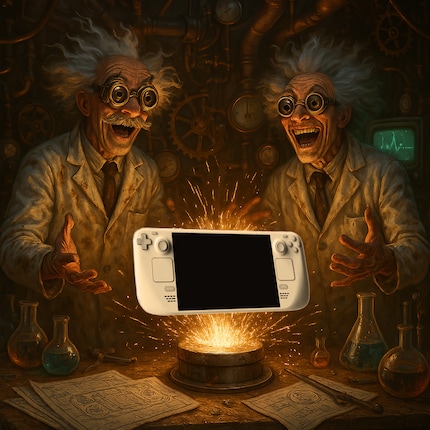 Nascita dello Steam Deck Bianco.