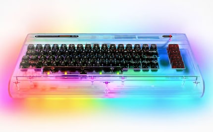 Es gibt auch eine transparente LED-Version.