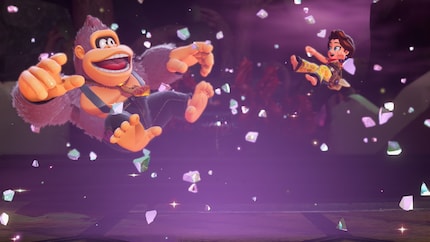 Donkey Kong et Pauline forment une équipe de rêve.